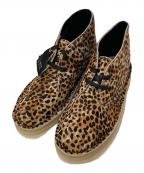 CLARKSクラークス）の古着「ハラコデザートブーツ」｜ブラウン