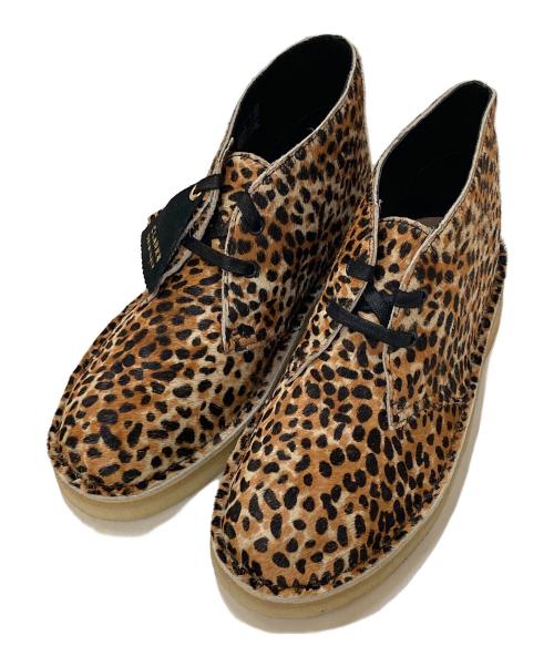 CLARKS（クラークス）CLARKS (クラークス) ハラコデザートブーツ ブラウン サイズ:23.5㎝の古着・服飾アイテム