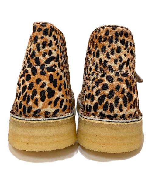 CLARKS（クラークス）CLARKS (クラークス) ハラコデザートブーツ ブラウン サイズ:23.5㎝の古着・服飾アイテム