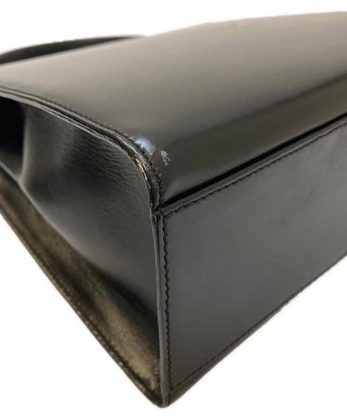 CELINE（セリーヌ）CELINE (セリーヌ) 2WAYレザーハンドバッグ ブラックの古着・服飾アイテム