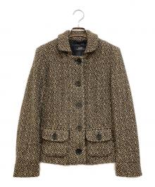 WEEKEND Max Mara（ウィークエンド マックスマーラ）の古着「ツイードジャケット」｜ベージュ