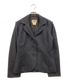HERMES（エルメス）の古着「カシミヤウールジャケット」｜グレー