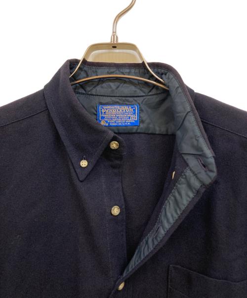 PENDLETON（ペンドルトン）PENDLETON (ペンドルトン) 70's ボードシャツ ネイビー サイズ:Mの古着・服飾アイテム