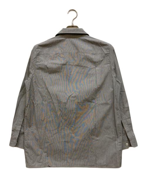 HERMES（エルメス）HERMES (エルメス) コットンヴァルーズシャツ グレー サイズ:38の古着・服飾アイテム