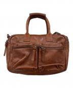 cowboys bagカウボーイズバッグ）の古着「2WAYレザーバッグ」｜ブラウン