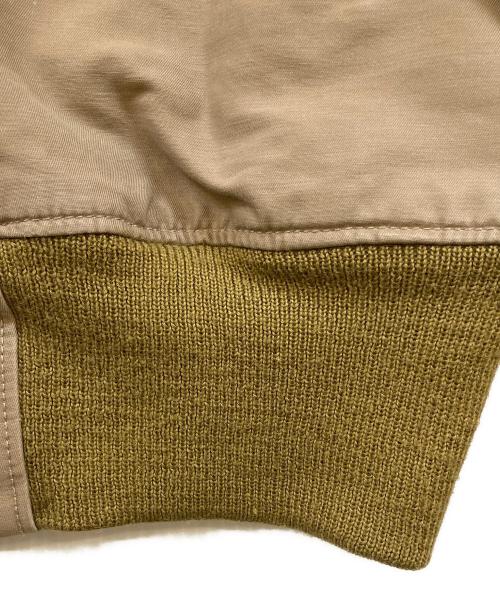 Denim & Supply Ralph Lauren（デニム＆サプライ ラルフローレン）Denim & Supply Ralph Lauren (デニム＆サプライ ラルフローレン) ボアカラーフライトジャケット ベージュ サイズ:Sの古着・服飾アイテム