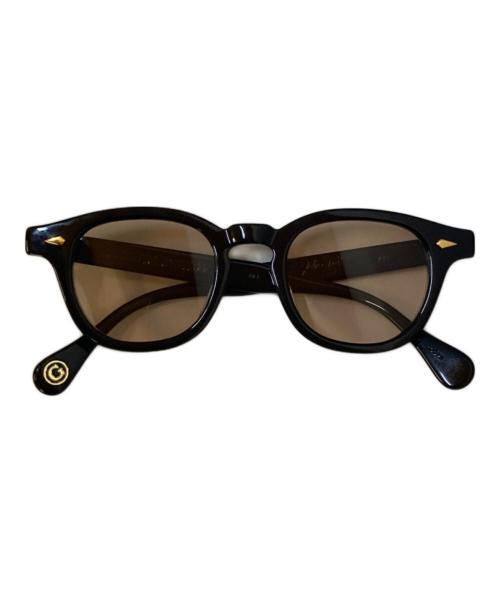 julius tart optical（ジュリアス タート オプティカル）julius tart optical (ジュリアス タート オプティカル) PL-002A AR カラーレンズ サングラス ブラック×ブラウン サイズ:46□22の古着・服飾アイテム