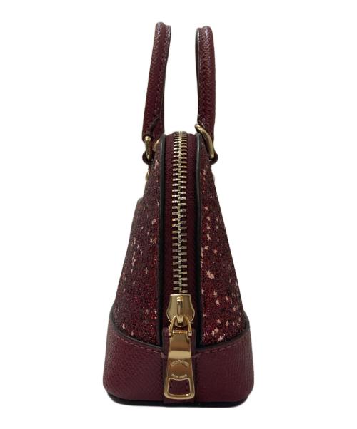 COACH（コーチ）COACH (コーチ) ミニシエラ 2WAYショルダーバッグ レッドの古着・服飾アイテム