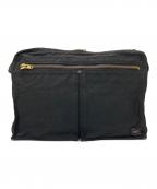 PORTERポーター）の古着「オイルドデュアルショルダーバッグ」｜ブラック