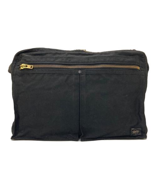 PORTER（ポーター）PORTER (ポーター) オイルドデュアルショルダーバッグ ブラックの古着・服飾アイテム