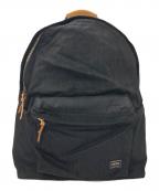 PORTERポーター）の古着「ノアールデイリュック」｜ブラック