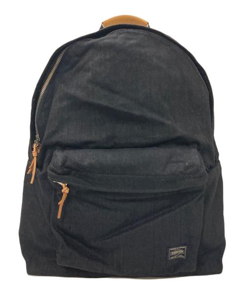 PORTER（ポーター）PORTER (ポーター) ノアールデイリュック ブラックの古着・服飾アイテム
