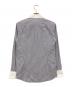 Vivienne Westwood man (ヴィヴィアン ウェストウッド マン) ストライプクレリックシャツ グレー サイズ:44：9000円