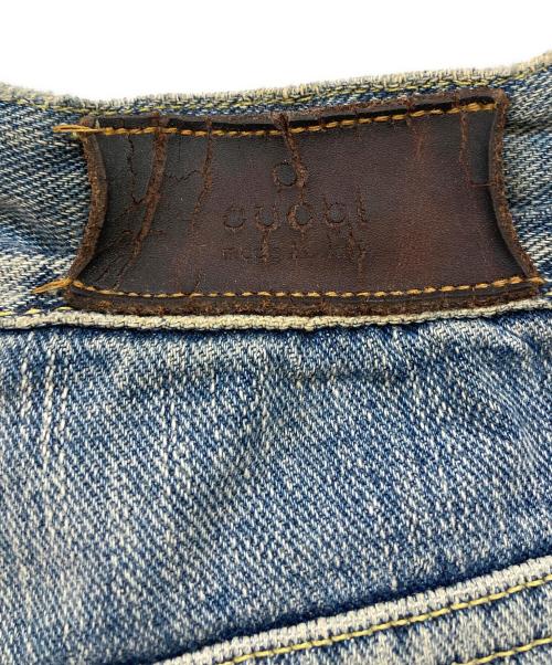 GUCCI（グッチ）GUCCI (グッチ) デニムパンツ ブルー サイズ:48の古着・服飾アイテム