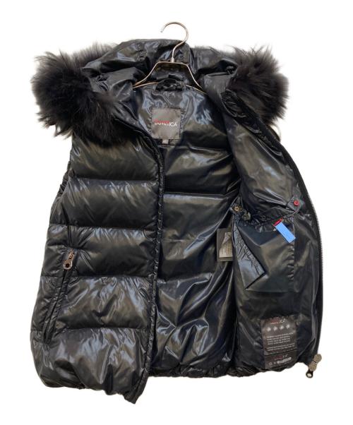DUVETICA（デュベティカ）DUVETICA (デュベティカ) ファー付ダウンベスト グレー サイズ:40の古着・服飾アイテム
