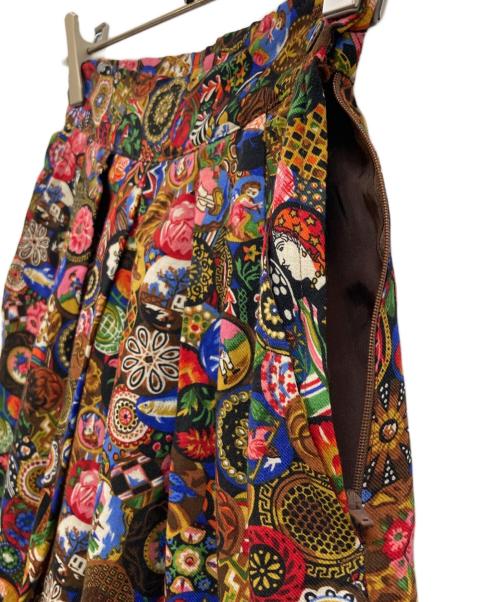 KENZO（ケンゾー）KENZO (ケンゾー) 総柄ウールパンツ マルチカラー サイズ:Sの古着・服飾アイテム