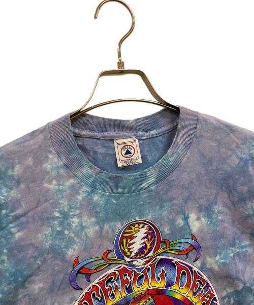 DELTA（デルタ）DELTA (デルタ) 90’s プリントTシャツ パープル×ブルー サイズ:Ｌの古着・服飾アイテム