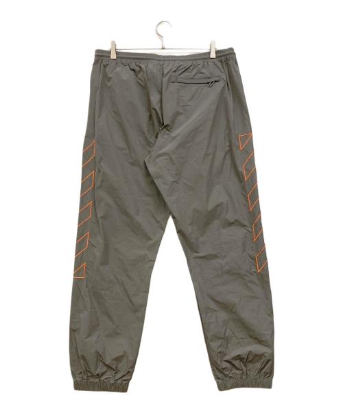 OFFWHITE（オフホワイト）OFFWHITE (オフホワイト) Diag Outline Trackpant グレー×オレンジ サイズ:XXL 未使用品の古着・服飾アイテム