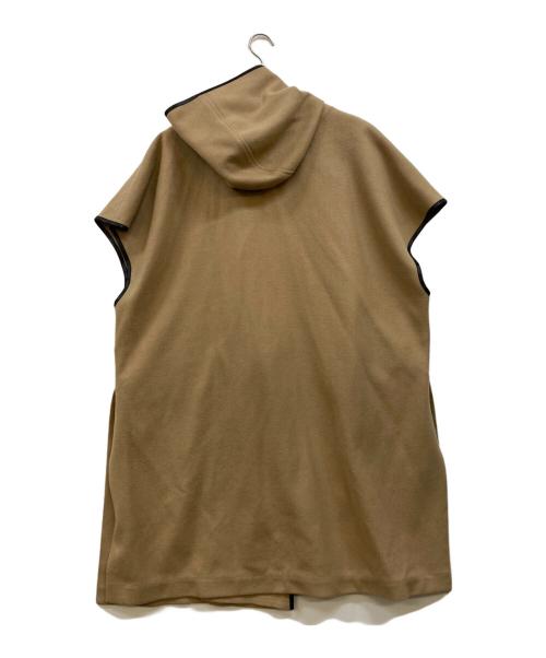 LOVELESS（ラブレス）LOVELESS (ラブレス) フーディーパイピングジレ ベージュ サイズ:Fの古着・服飾アイテム