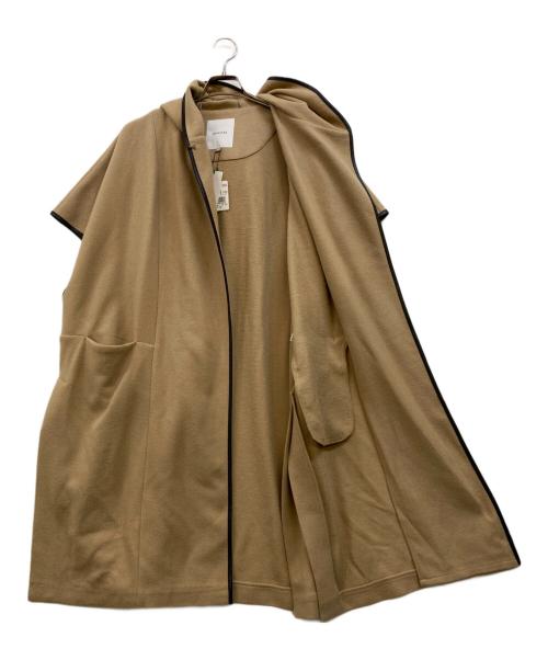 LOVELESS（ラブレス）LOVELESS (ラブレス) フーディーパイピングジレ ベージュ サイズ:Fの古着・服飾アイテム