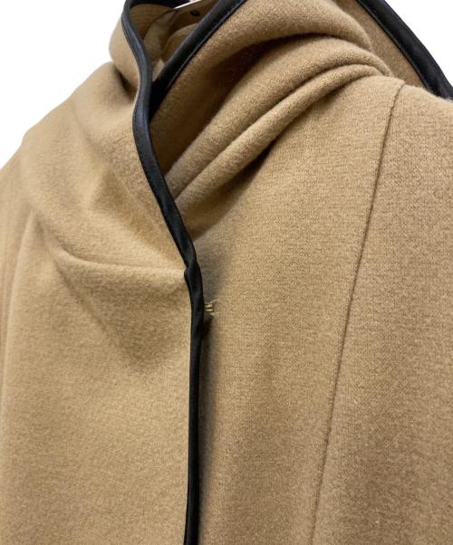 LOVELESS（ラブレス）LOVELESS (ラブレス) フーディーパイピングジレ ベージュ サイズ:Fの古着・服飾アイテム