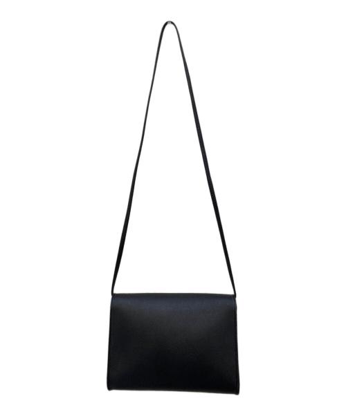 Christian Dior（クリスチャン ディオール）Christian Dior (クリスチャン ディオール) ハニカム レザーショルダーバッグ ブラックの古着・服飾アイテム