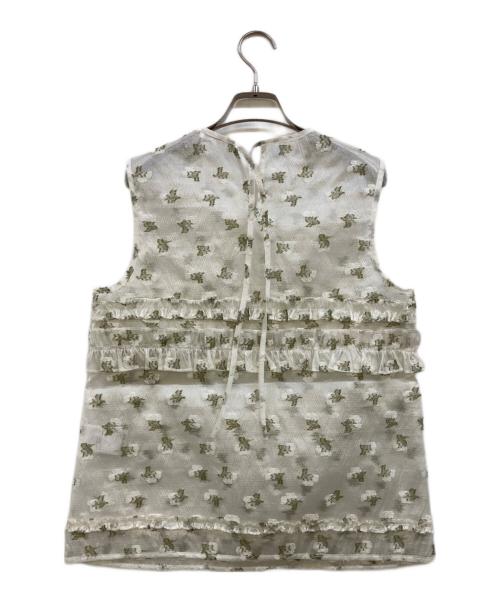 CECILIE BAHNSEN（セシリーバンセン）CECILIE BAHNSEN (セシリーバンセン) OKSANA TOP ホワイト サイズ:Fの古着・服飾アイテム