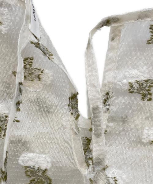 CECILIE BAHNSEN（セシリーバンセン）CECILIE BAHNSEN (セシリーバンセン) OKSANA TOP ホワイト サイズ:Fの古着・服飾アイテム