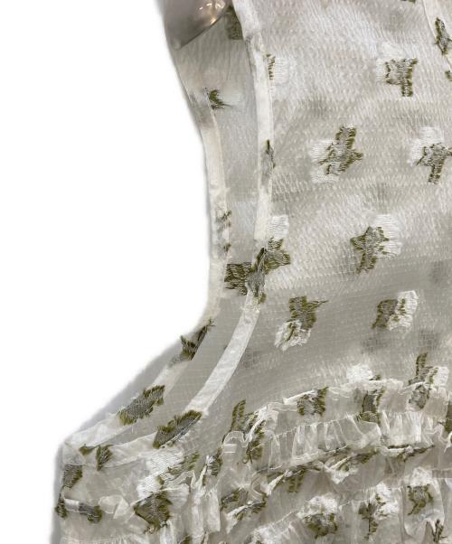 CECILIE BAHNSEN（セシリーバンセン）CECILIE BAHNSEN (セシリーバンセン) OKSANA TOP ホワイト サイズ:Fの古着・服飾アイテム