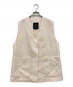 DRAWERドゥロワー）の古着「ウールシルクジレ」｜ピンク