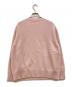 DRAWER (ドゥロワー) 7Gカシミヤクルーネックニット ピンク サイズ:1：20000円