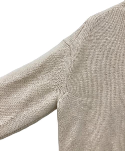 DRAWER（ドゥロワー）DRAWER (ドゥロワー) 7Gカシミヤタートルニット ベージュ サイズ:2の古着・服飾アイテム