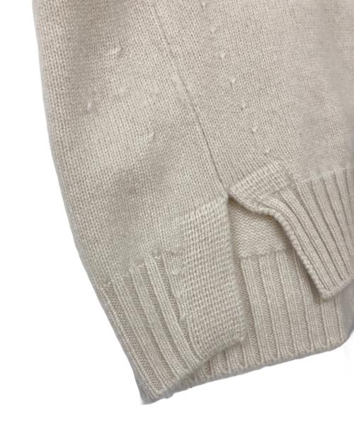 DRAWER（ドゥロワー）DRAWER (ドゥロワー) 7Gカシミヤタートルニット ベージュ サイズ:2の古着・服飾アイテム