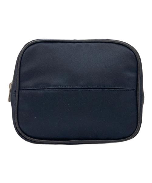 LUDLOW（ラドロー）LUDLOW (ラドロー) ブタモチーフ ナイロンポーチ ネイビーの古着・服飾アイテム