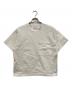 BOTTEGA VENETA（ボッテガベネタ）の古着「クルーネックリベットポケットTシャツ」｜ホワイト