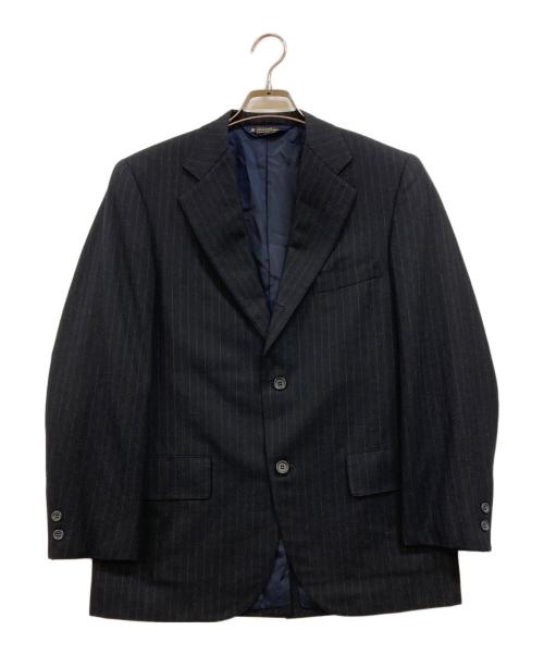 BROOKS BROTHERS（ブルックスブラザーズ）BROOKS BROTHERS (ブルックスブラザーズ) ストライプ セットアップスーツ ネイビー サイズ:37SHT 31Wの古着・服飾アイテム