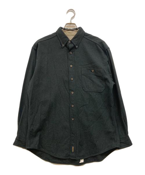 WOOLRICH（ウールリッチ）WOOLRICH (ウールリッチ) ハウンドトゥースネルシャツ グリーン サイズ:Ｍの古着・服飾アイテム