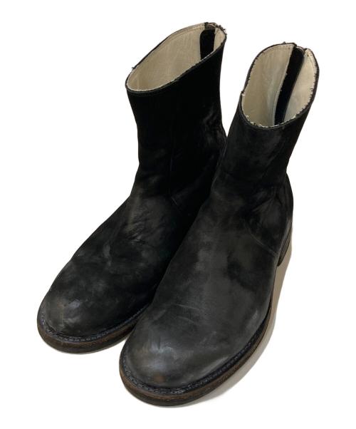 ripvanwinkle（リップヴァンウィンクル）ripvanwinkle (リップヴァンウィンクル) バックジップブーツ ブラック サイズ:41の古着・服飾アイテム