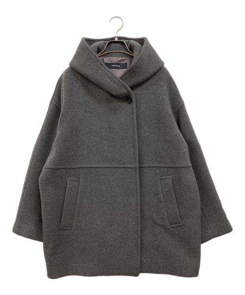 JOURNAL STANDARD（ジャーナルスタンダード）JOURNAL STANDARD (ジャーナルスタンダード) スーパー140モッサフードコート グレー サイズ:38の古着・服飾アイテム