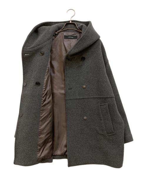 JOURNAL STANDARD（ジャーナルスタンダード）JOURNAL STANDARD (ジャーナルスタンダード) スーパー140モッサフードコート グレー サイズ:38の古着・服飾アイテム