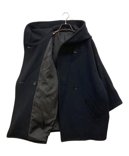 AP STUDIO（エーピーストゥディオ）AP STUDIO (エーピーストゥディオ) ライトモッサオーバーフーディーコート ブラック サイズ:38の古着・服飾アイテム