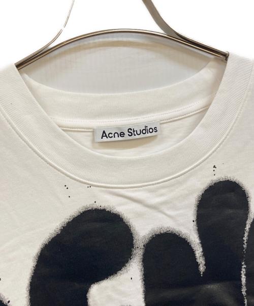 Acne studios（アクネ ストゥディオズ）Acne studios (アクネ ストゥディオズ) ERESA SPRAY Tシャツ ホワイト サイズ:Ｌの古着・服飾アイテム
