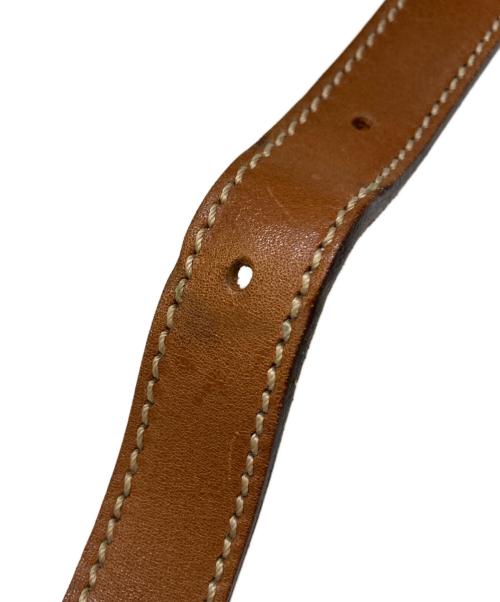 CELINE（セリーヌ）CELINE (セリーヌ) マカダムショルダーバッグ ブラウンの古着・服飾アイテム