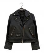 UNITED TOKYOユナイテッドトーキョー）の古着「カウレザージャケット」｜ブラック