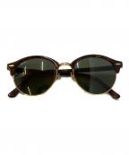 RAY-BANレイバン）の古着「CLUBROUND サングラス」｜ブラック