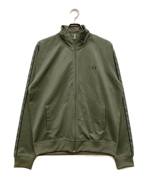 FRED PERRY（フレッドペリー）FRED PERRY (フレッドペリー) トラックジャケット グリーン サイズ:L 未使用品の古着・服飾アイテム
