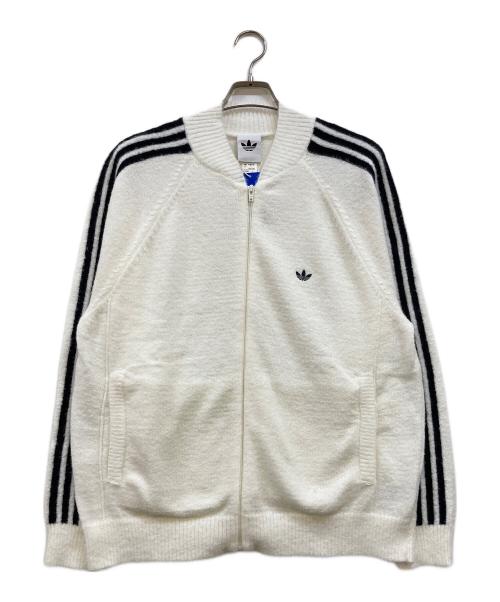 adidas Originals（アディダスオリジナル）adidas originals (アディダスオリジナル) SST ニット トラックトップジャケット ホワイト サイズ:XL 未使用品の古着・服飾アイテム