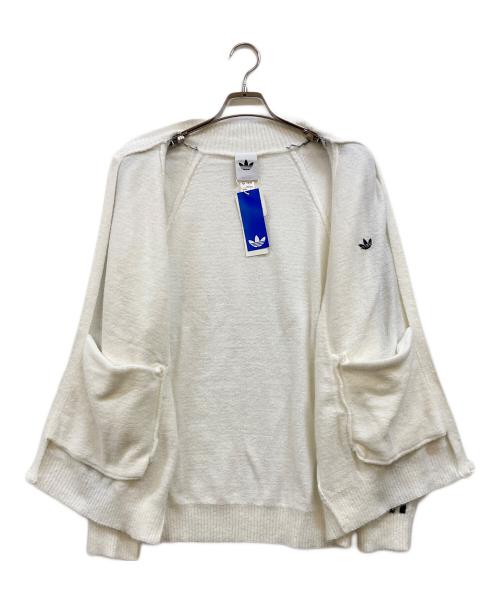 adidas Originals（アディダスオリジナル）adidas originals (アディダスオリジナル) SST ニット トラックトップジャケット ホワイト サイズ:XL 未使用品の古着・服飾アイテム