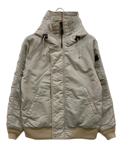 AVIREX（アヴィレックス）AVIREX (アヴィレックス) N-2 LIGHT ZONE グレー サイズ:Lの古着・服飾アイテム