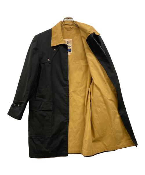 Sealup（シーラップ）Sealup (シーラップ) バイカラーステンカラーコート ブラック サイズ:不明(実寸参照)の古着・服飾アイテム